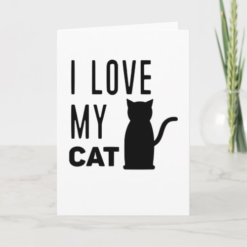 I love my Cat Card