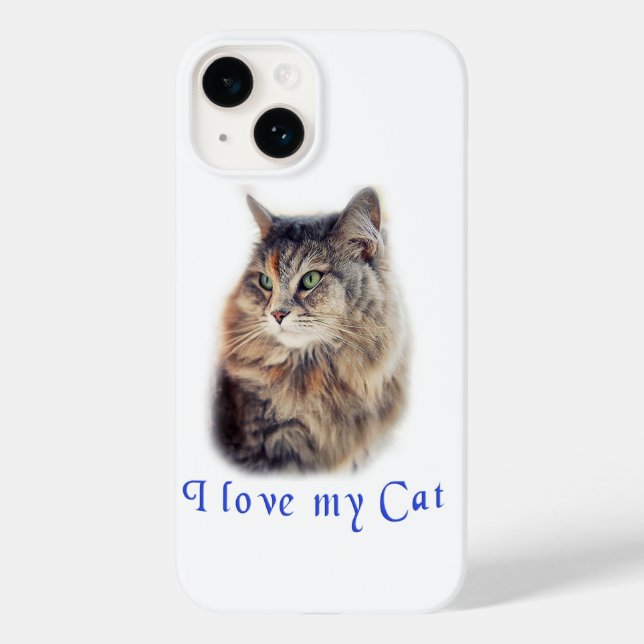 I love my Cat Case-Mate iPhone Case (Back)