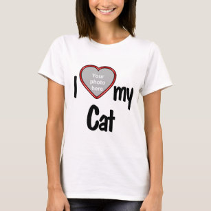 I Love My Girlfriend And My Cat Women T-shirt