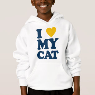 I love my cat hoodie