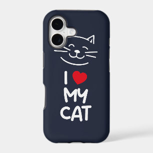I love my cat iPhone 17 case