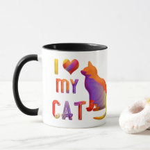 I love my cat mug