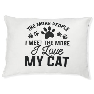I Love My Cat Pet Bed