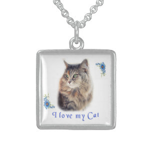 I love my Cat Sterling Silver Necklace