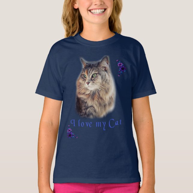 I love my Cat T-Shirt (Front)