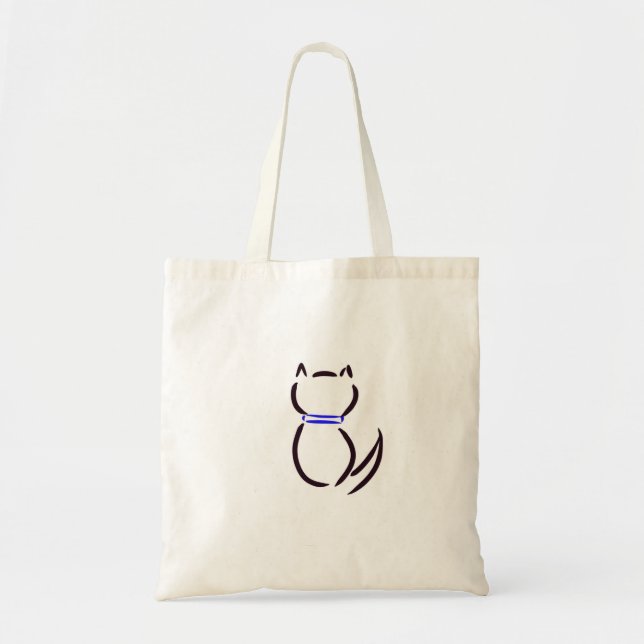 I love my cat Tote Bag (Front)