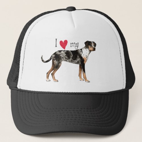 I Love my Catahoula Trucker Hat