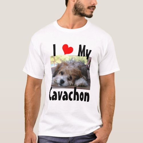 I Love My Cavachon T_Shirt