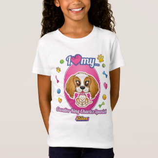 I Love My Cavalier King Charles Spaniel Apparel T-Shirt