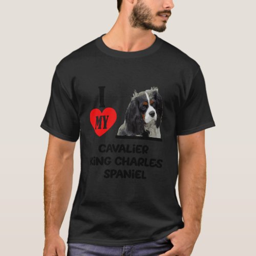I Love My Cavalier King Charles Spaniel Dog Pet Mo T_Shirt