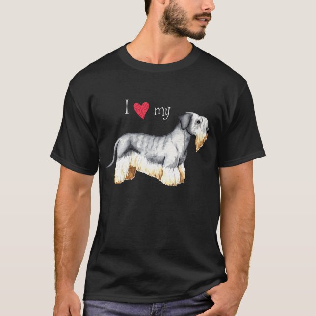 I Love my Cesky Terrier T-Shirt (Front)