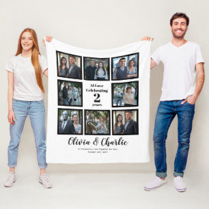❤️I Love My Chatbots Create Own Photo Fleece Blanket