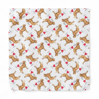 I Love my Chesapeake Bay Retriever Bandana