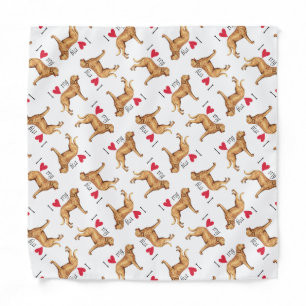 I Love my Chesapeake Bay Retriever Bandana