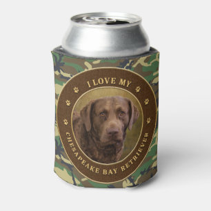 I Love My Chesapeake Bay Retriever Can Cooler