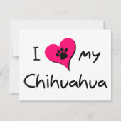 I Love my Chihuahua (Front)
