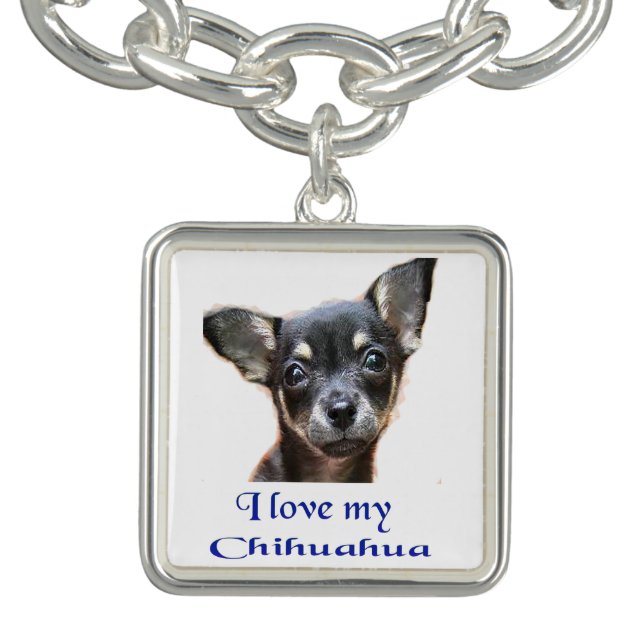 I love my Chihuahua  Bracelet (Design)
