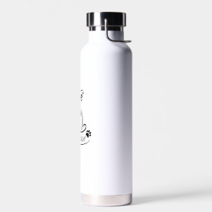 I Love My Chihuahua - Cute Animal Pet Paw Dog Love Water Bottle
