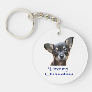 I love my Chihuahua Keychain