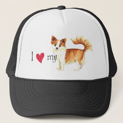 I Love my Chihuahua Trucker Hat