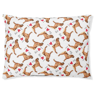 I Love my Chinese Shar-Pei Pet Bed