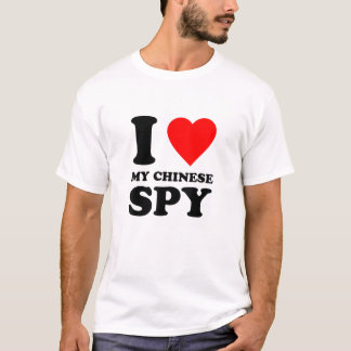 I Love My Chinese Spy, I Heart My Chinese Spy T-Shirt
