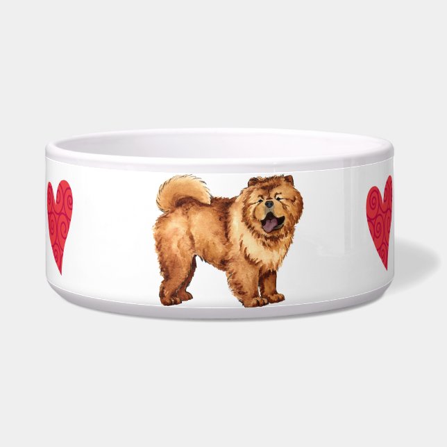 I Love my Chow Bowl (Right)