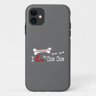I Love My Chow Chow iPhone 11 Case