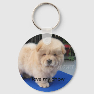 I love my chow keychain