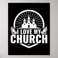 I Love My Church Jesus God Faith