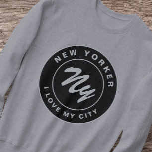 I Love My City New Yorker Empire Stater Vintage Sweatshirt