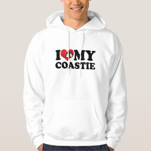 I Love My Coastie Hoodie