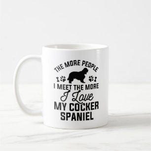I Love My Cocker Spaniel Coffee Mug