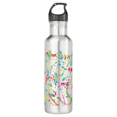 I Love My Colour Stainless Steel Water Bottle