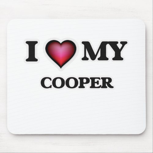 I love my Cooper Mouse Pad