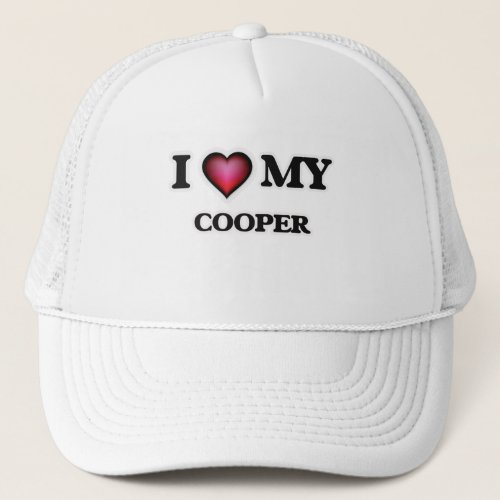 I love my Cooper Trucker Hat