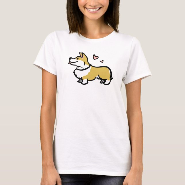 I Love My Corgi- Shirt (Front)