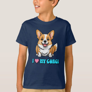 I Love My Corgi T-Shirt