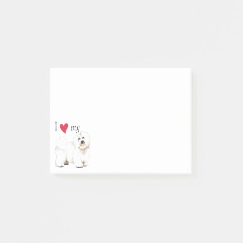 I Love my Coton de Tulear Post_it Notes