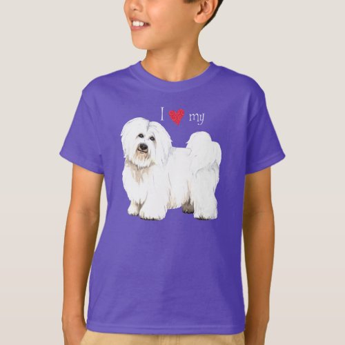 I Love my Coton de Tulear T_Shirt