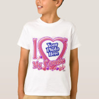 I Love My Cousin pink/purple - photo
