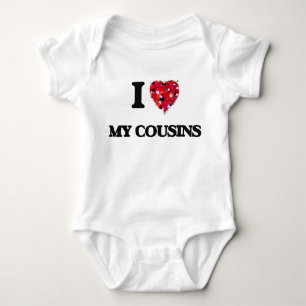 I love My Cousins Baby Bodysuit