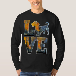 I Love My Dachshund Funny Dog Lover T-Shirt