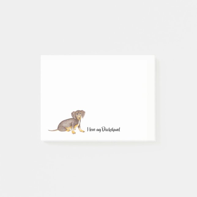 I Love My Dachshund | Post-it Notes (Front)