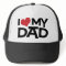 I Love My Dad Father's Day Trucker Hat