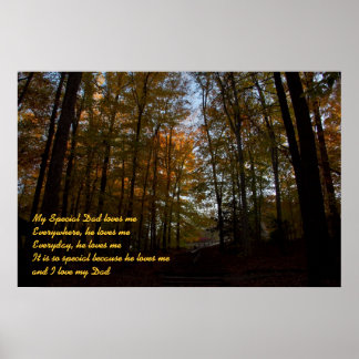 I love my Dad Poster