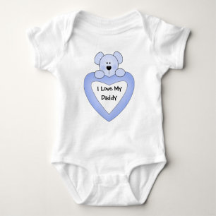 I Love My Daddy baby Bodysuit