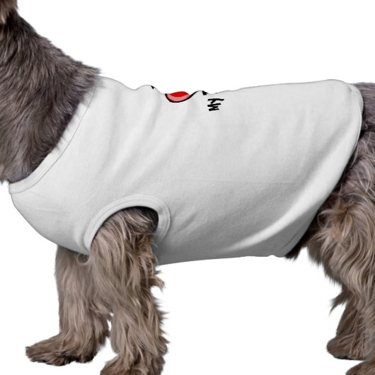 I Love My Daddy Dog T -shirt Tee (Side)