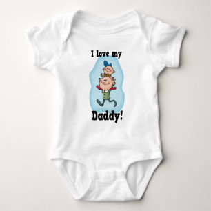 I Love my Daddy t-shirt Baby Bodysuit