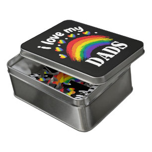 I Love My Dads Rainbow Pride Jigsaw Puzzle